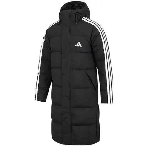 [정품] 아디다스 3-스트라이프 레귤러 핏 롱 다운 코트 (JZ8731)