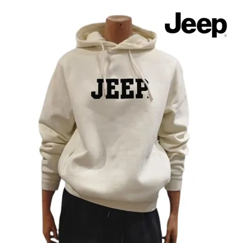 [ 롯데백화점 ]지프 Jeep [남녀공용] O4052 기모 후드 티셔츠