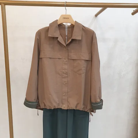 [크레송]크레송   남방식 블라우스   NWCFBP50DG