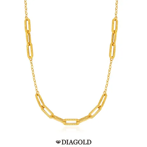디아골드 24K 순금 루체클립 링크 목걸이
