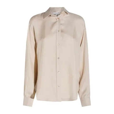 안토넬리 베이지 클래식 칼라 버튼 셔츠 P1279 257101