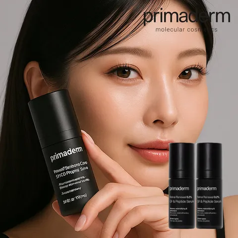 프리마덤 레티날 리뉴얼 그로스 팩터 & 펩타이드 세럼 30ml 0.1 & 0.2 세트