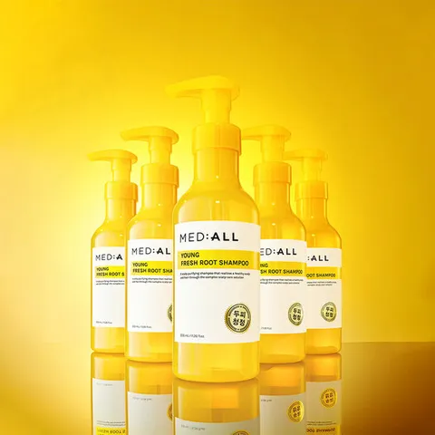 메디올 영 프레시 루트 두피청정 샴푸 333ml 우디허발향