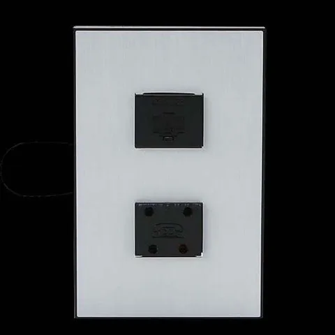 [오너클랜]인기상품 전화통신(데코) 1개용 4P+8P 블랙 [WFJFKZR_