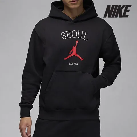 [나이키] 조던 서울 후드티 /T5- HF1507-010 / 조던 서울 SEOUL 기모 풀오버 후디