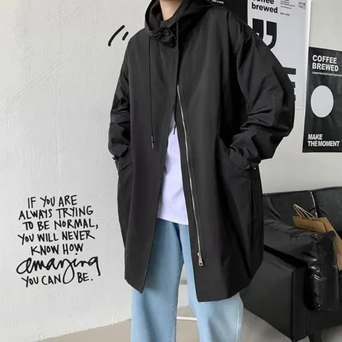 바람막이야상 흐집업 남성코트 자켓 I