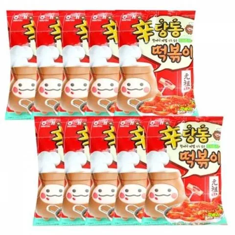 떡볶이 장독대 셰프의 신당동 10개 떡볶이스낵 떡볶이