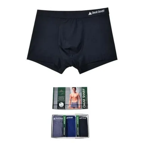 (오마샤리프)솔리드 컬러 3D입체 드로즈 3매입 GWM