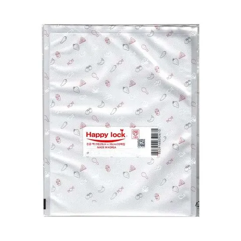 식품 압축팩 진공포장지 파우치(대) 20장 28x36 (cm) 진공포장팩 진공포장파우치 진공포장비닐 진공포장하기