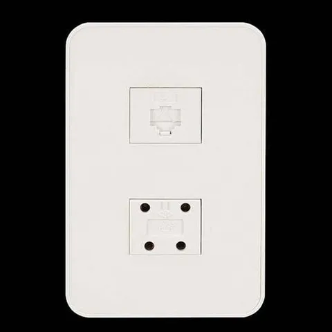 [오너클랜]인기상품 전화통신(J) 1개용 4P+8P 화이트 [WFJHLNV_2