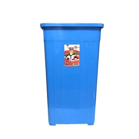 미성플러스 웰빙사각휴지통6호(45L)본체만판매(뚜껑X)1개 사무실 미성휴지통 사각쓰레기통 웰빙휴지통 쓰레