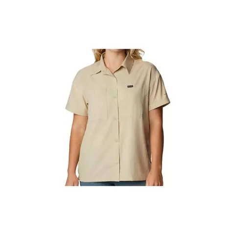 COLUMBIA CAMICIA DONNA SILVER RIDGE UTILITY 2033363BEIGE TP565415942