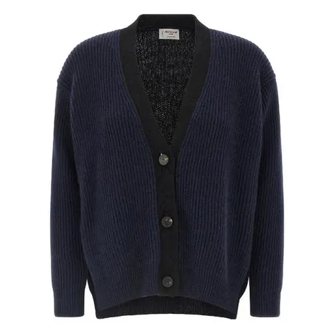 25FW 알베르토비아니 투 tone 가디건 MG831WS0003BLUNERO TP565345121