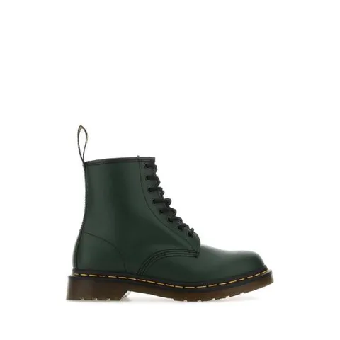 Dr  Martens Bottle 그린 레더 1460 앵클 부츠 11822207GREENSMOOTH