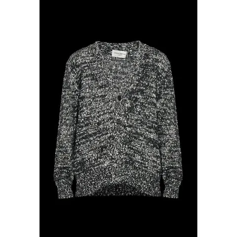 25FW 오피신제네랄 울 가디건 W25MKNT3170BLACKWHITE TP567448558