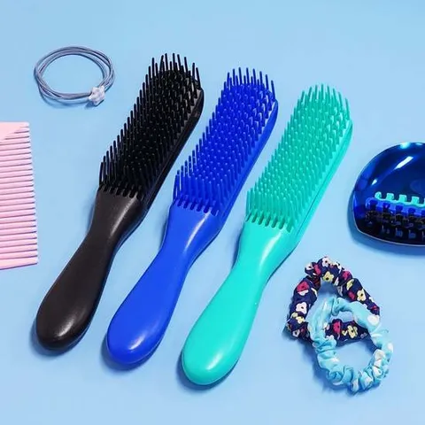 볼륨 컬러 드라이빗 머리빗 헤어브러쉬 쿠션 볼륨빗 머리빗 헤어브러쉬 쿠션