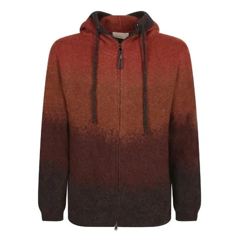 25FW 120  LINO 후드티 with front zipper 후드 앤 롱 sleeves  Contrast trim  32ELIM39DIG420700700010 TP567458963