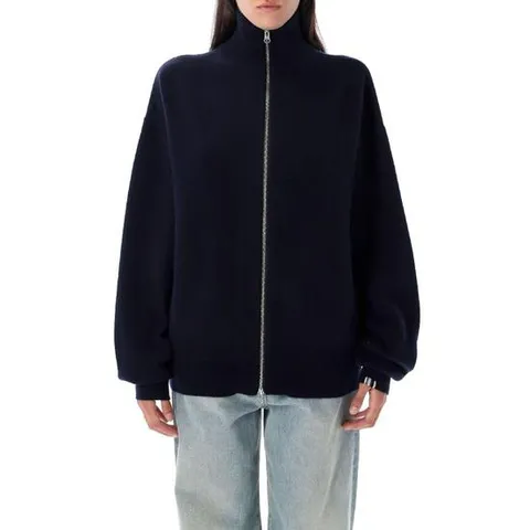 25FW 익스트림 캐시미어 익스트림 캐시미어 캐시미어 짚 가디건 XTRAOUTNAVY