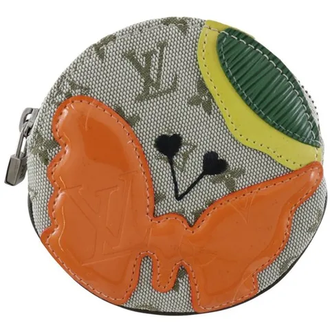 [패피스 중고명품] 루이비통 콩트 뒤포르토 모네 롱 코인 케이스 모노그램 캔버스 카키 (W-WL-LVT-003482)