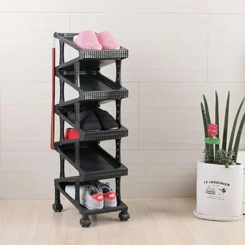 [라일리생활건강] Rly 자취신발정리대 슈즈렉 원룸 자취 현관신발장 9단