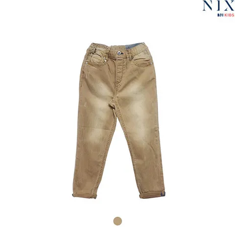 [닉스키즈][닉스키즈] 남아 컬러 BEIGE 워싱 라이더 데님_FKMEDD