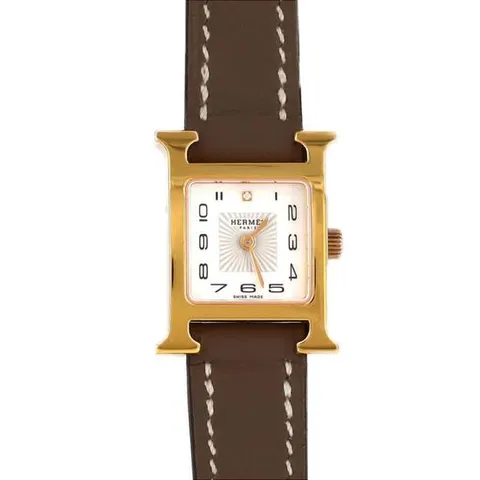 [패피스 중고명품] 에르메스 H 워치 GP 1P HH1.102 쿼츠 손목시계 (W-WC-HER-001379)