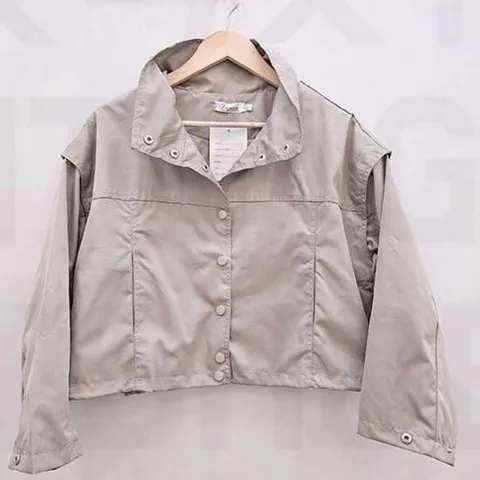 캐주얼 여성용 추천 스트링 숏기장 아우터 봄 점퍼 봄