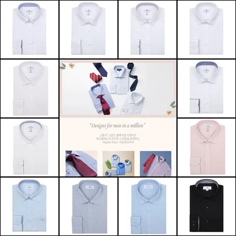 [ 롯데백화점 ][카운테스마라(셔츠)]구김없는 모달&스판 신상드레스셔츠15종(사 은품증정)