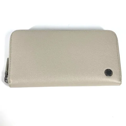 [패피스 중고명품] 불가리 아이보리 집 어라운드 롱 월렛 (W-WL-BVL-000339)