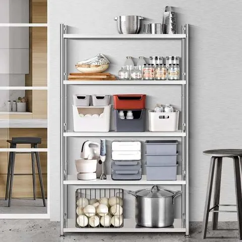 올스텐선반 900 5단 다용도실 DIY 테이블 다이 시스템 선반 벽선반 수납선반 미니선반 다용도실선반 선반장 팬트리선반 주방선반 주방수납선반