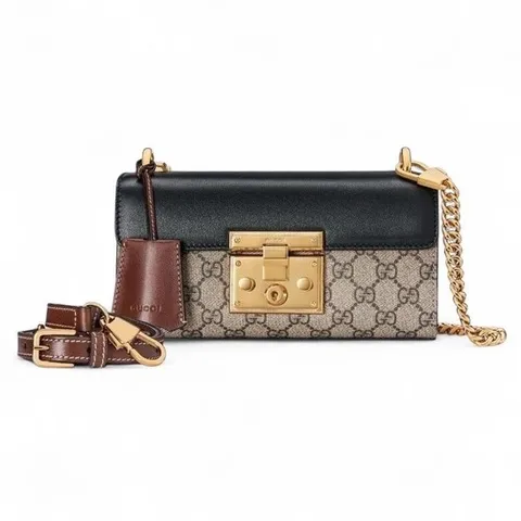 (명품) 구찌 여자가방 패들락 숄더백 스몰 베이지에보니