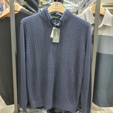 런던포그 본점 HL01 피셔맨 레이어트 니트 LPFNA407(50)