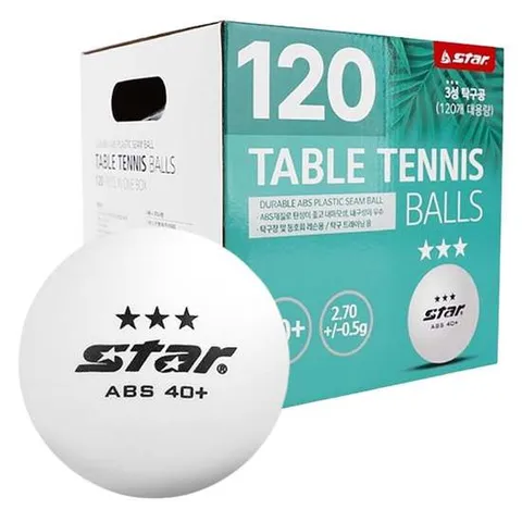 스타 3성 탁구공 벌크 화이트 120개입 1P 경기 연습용 탁구공대용량 탁구공대량구매 탁구공박스구매 탁구공벌크포장 탁구공한박스 탁구공3성