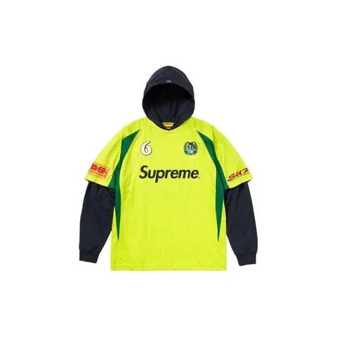 슈프림 후드 사커 저지 브라이트 그린   23FW -SUP-HOSOJEBRGR23FW