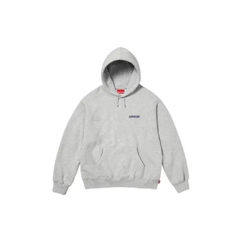 슈프림 크라운 후드 스웨트셔츠 헤더 그레이   23FW -SUP-CRHOSWHEGR23FW