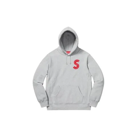슈프림 S 로고 후드 스웨트셔츠 헤더 그레이   20FW -SUP-SLOHOSWHEGREY-20FW