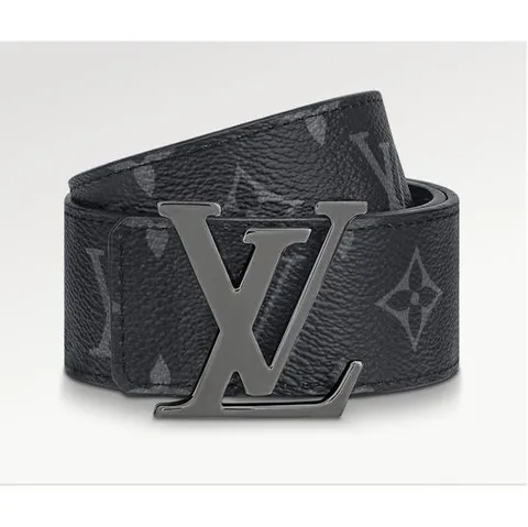 루이비통 LV 이니셜 40MM 리버서블 다크 루테늄 남성벨트 M9043