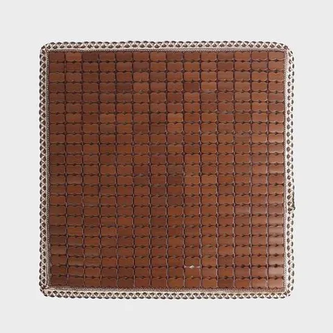 쿨링히트 대나무 방석(45cm) (브라운) 자동차방석 여름방석 통풍방석 대나무방석 쿨방석 의자방석
