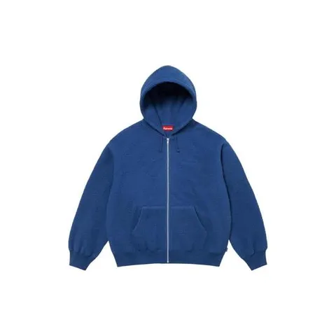 슈프림 필드 집업 후드 스웨트셔츠 다크 로얄   24FW -SUP-PIZIUPHOSWDARO24FW