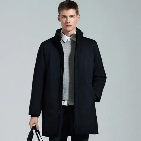 [르오트(LeOT)] 남성 프리미엄 트리티코소재 필파워600 다운코트-사이즈 95~110다양