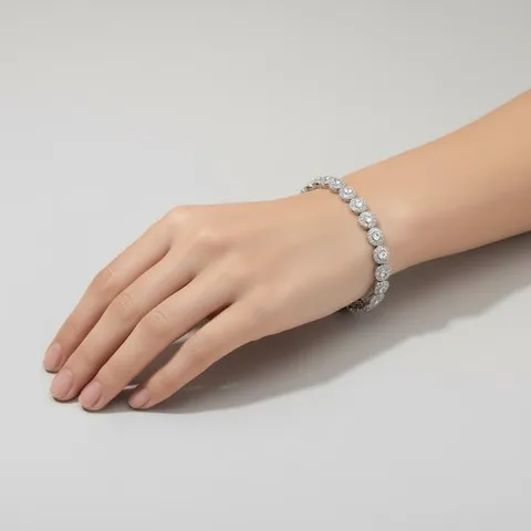 스와로브스키 5071173 UNA ANGELIC 테니스 스몰 팔찌