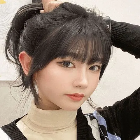 [오너클랜]인기상품 초간단 변신템 부분가발 프렌치앞머리 정수