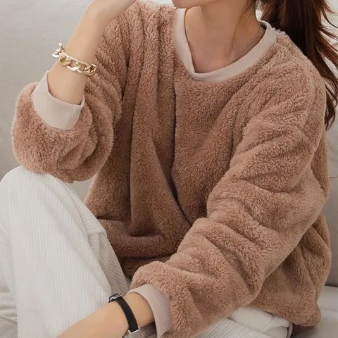 [나크21](55~100) 양면 보아퍼 맨투맨 KO14-T-23