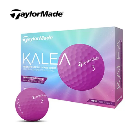 [법인]테일러메이드 칼레아 무광 칼라 골프공(2피스/12구)