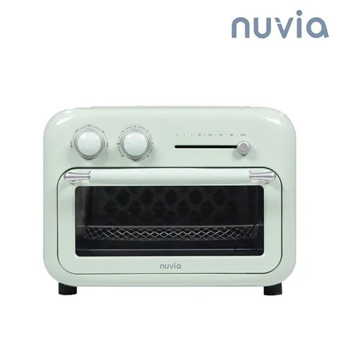 누비아 12L 레트로 에어프라이어 전기오븐 NAF-R12SB / 가정용 소형 미니 제과제빵 에어후라이기 건조 피자