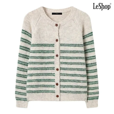 [르샵]스트라이프 루즈핏 니트 가디건 (DP4CK042A)