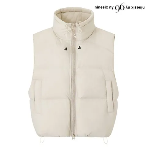 [나인식스뉴욕]하이넥 덕 다운 윈터 투웨이 베스트 점퍼 (NP4JJ020L0)