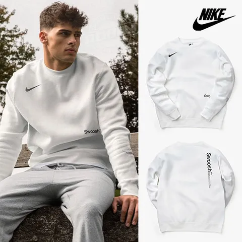 나이키 맨투맨 백 스우시 스웨트 기모안감 긴팔티