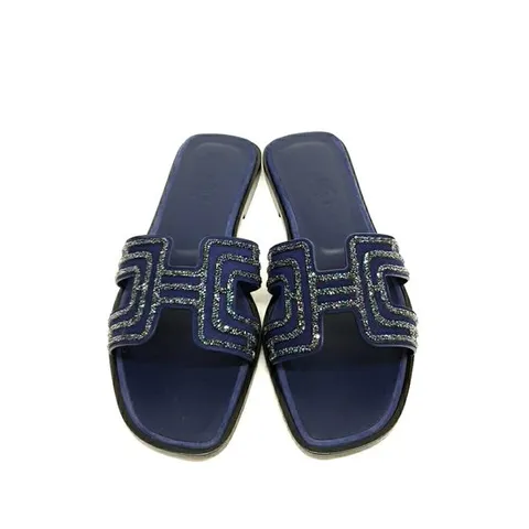 [구구스]중고명품 에르메스 아케인 오란 슬리퍼 230 (NO 10239594)