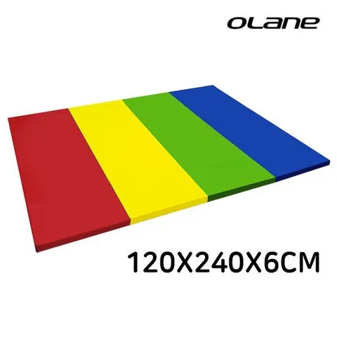 [오레인]4단 접이식매트 120X240X6cm(W826)_ 배송비포함